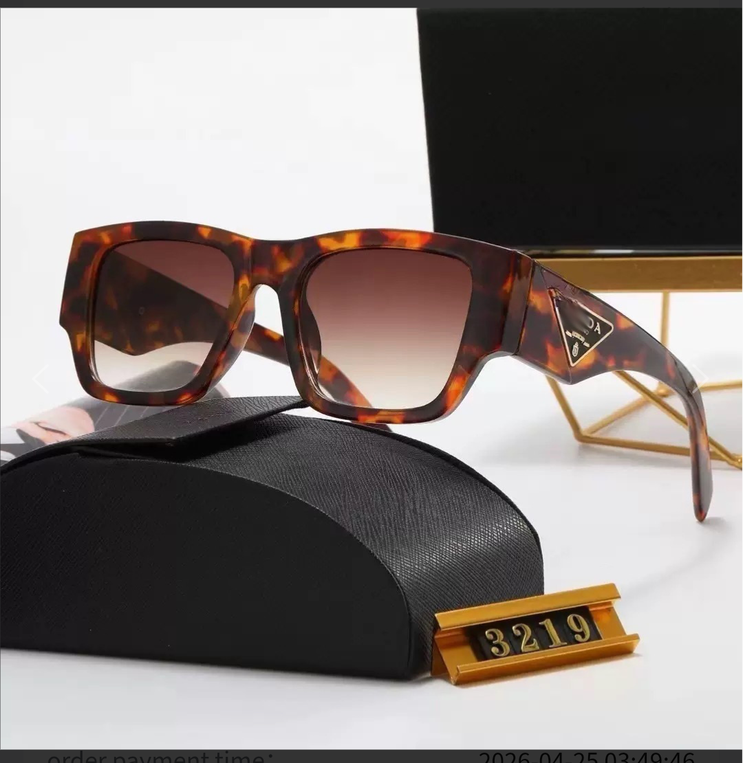 Prada Style Sunglasses — Tortoiseshell