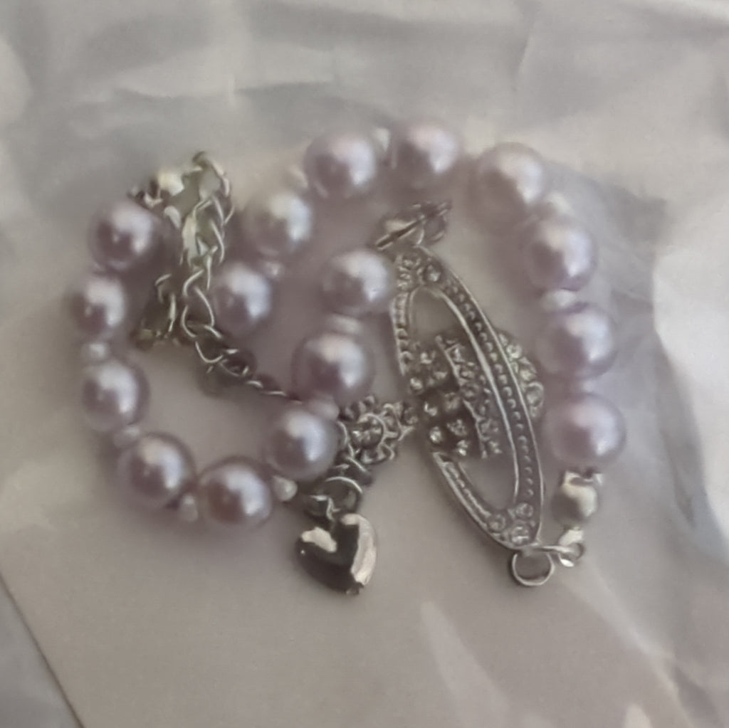 Vivienne Westwood Style Pearl Bracelet