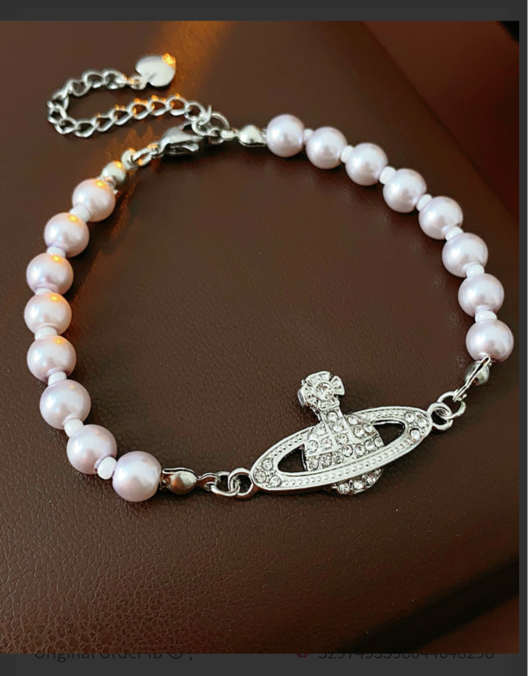 Vivienne Westwood Style Pearl Bracelet